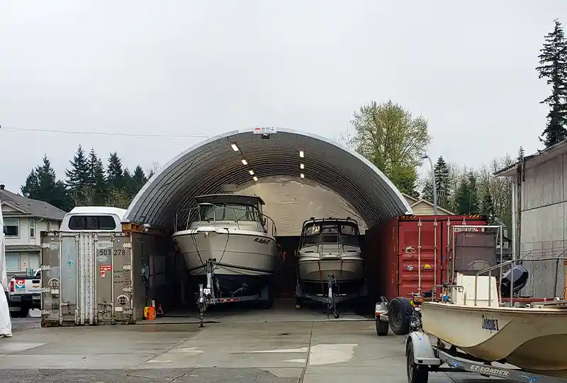 R Model Roofing Systems and Container Covers 10 metal buildings california