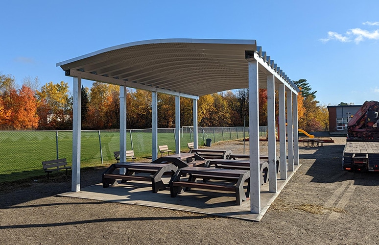 Arch-Style Quonset Carport – Strongest & Most Weather-Resistant