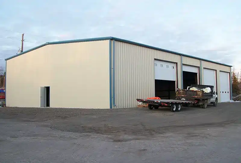 industrial storage building