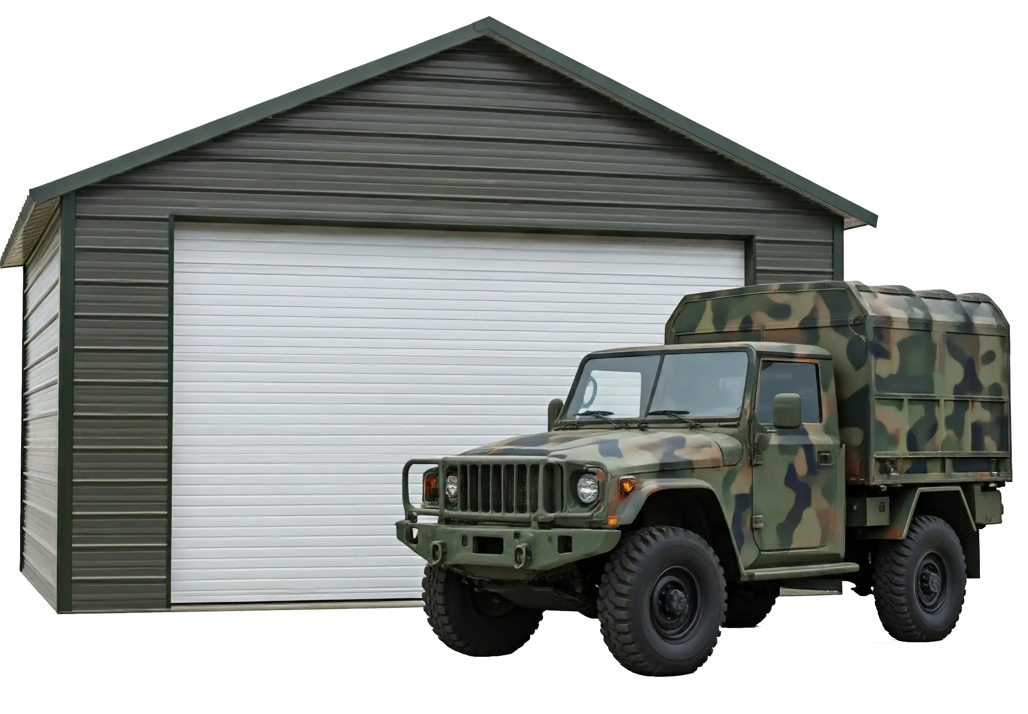 Camo Steel Guarange 25X30 STEEL GARAGE