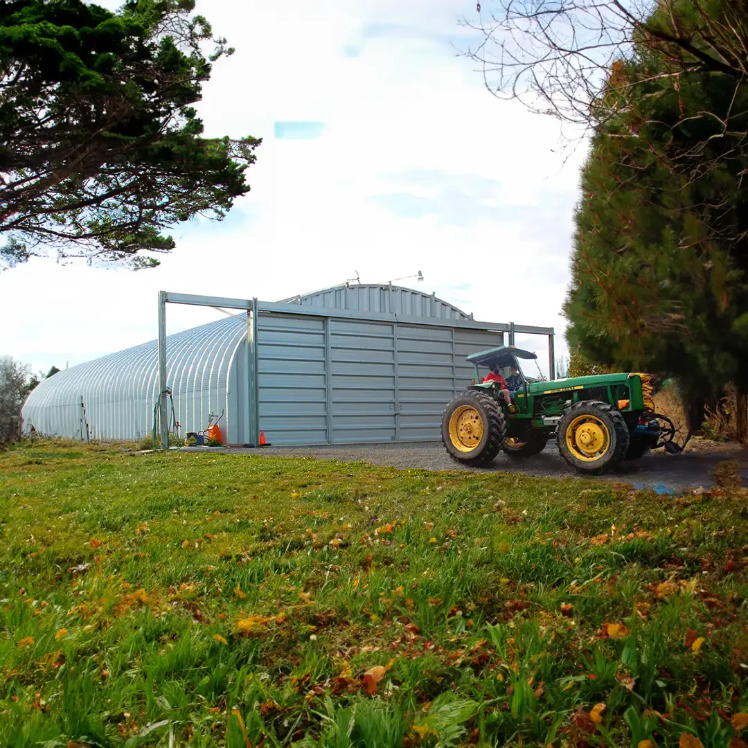 Quonset Hut on a Farm