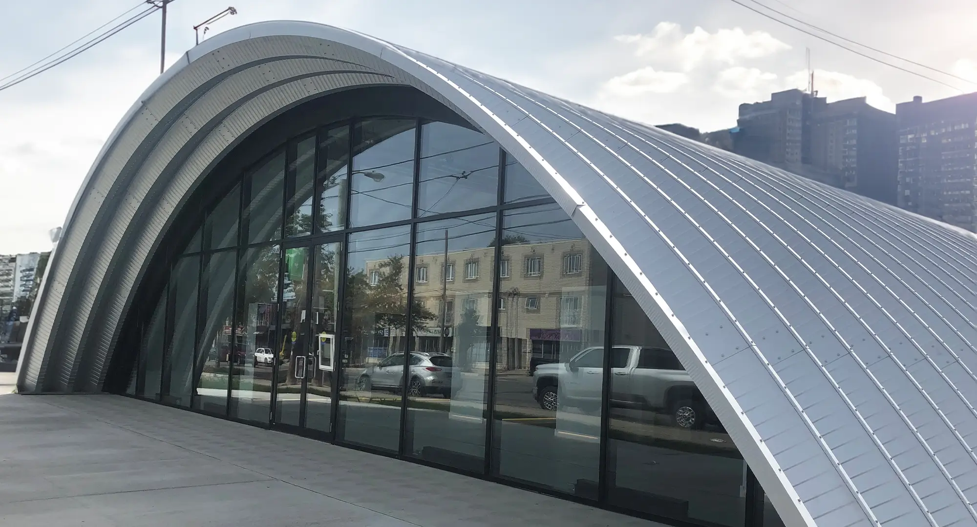 Style arc vs parois droites