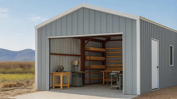 20′ x 30′ One-Car Garage / Workshop