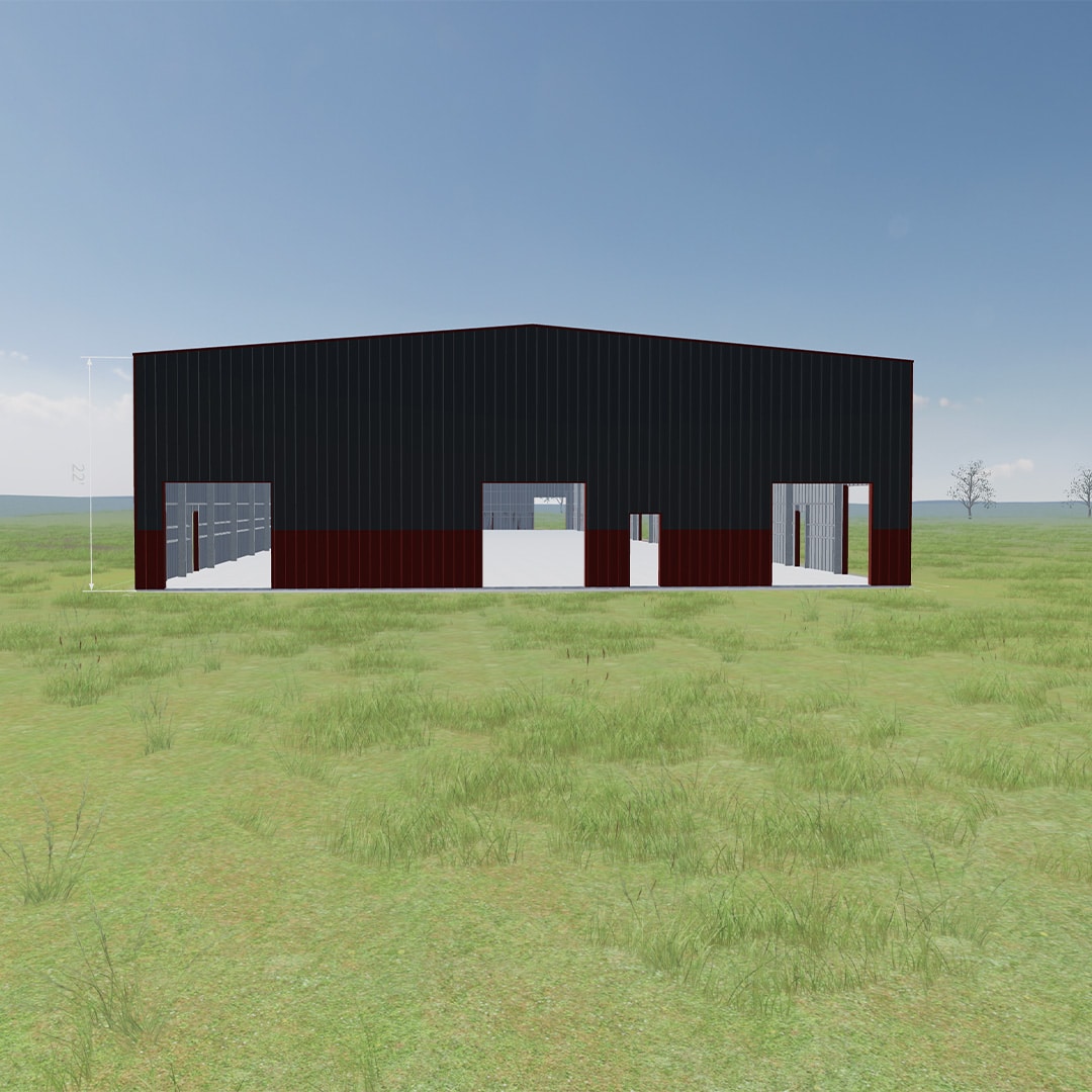 Prefabricated Red Iron/Cold Form Steel Buildings 27 your 360 images