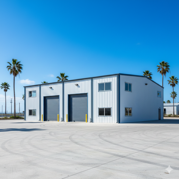 Steel shouse building