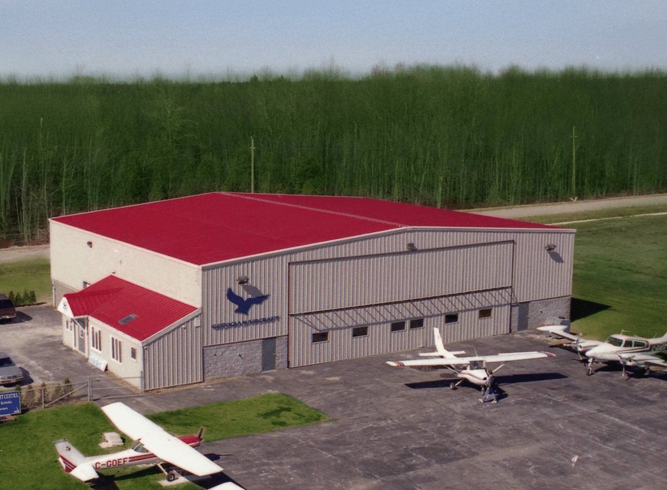 Aircraft-hangar-georgia Airplane hangar Georgia
