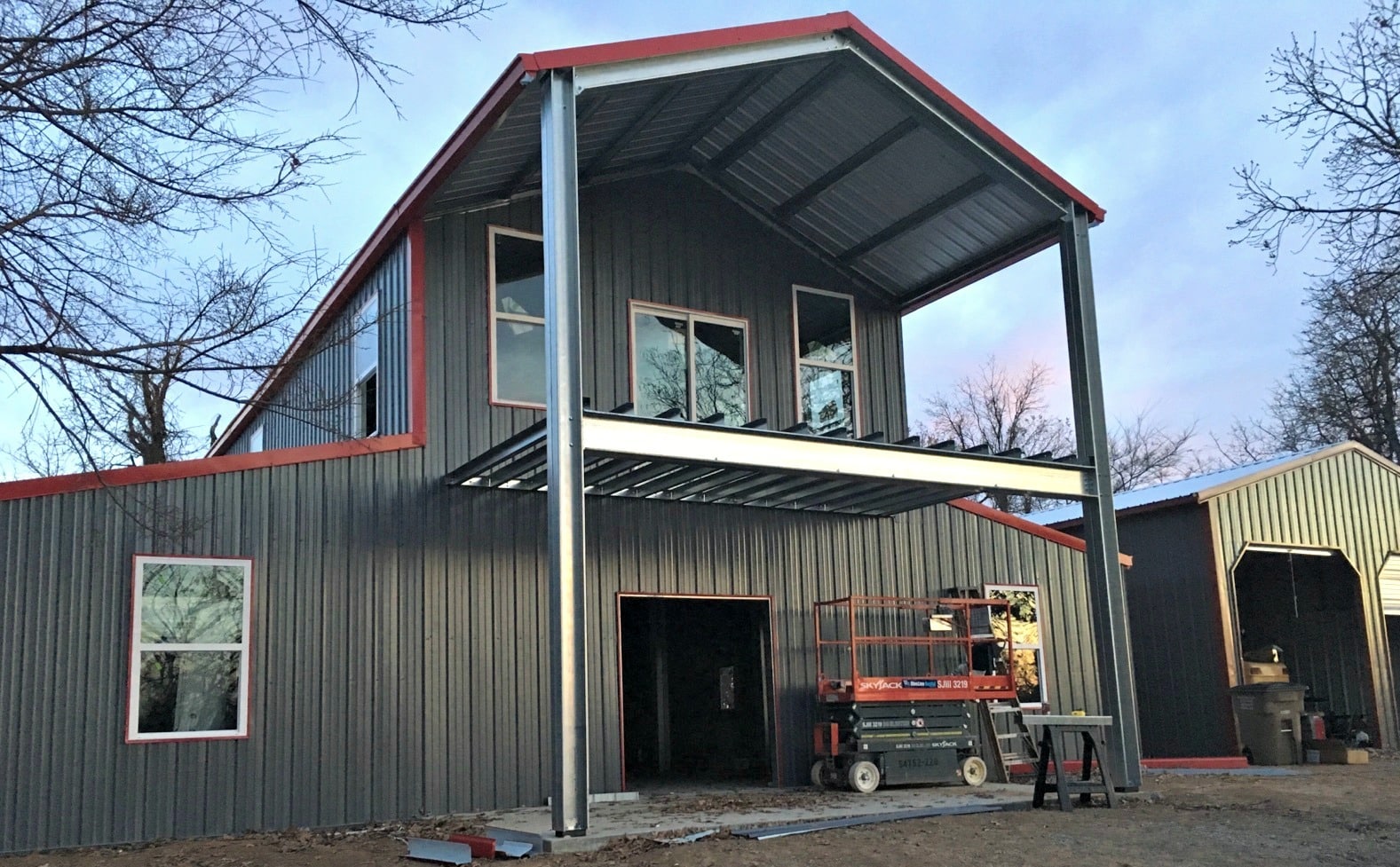 Steel workshop building Utah