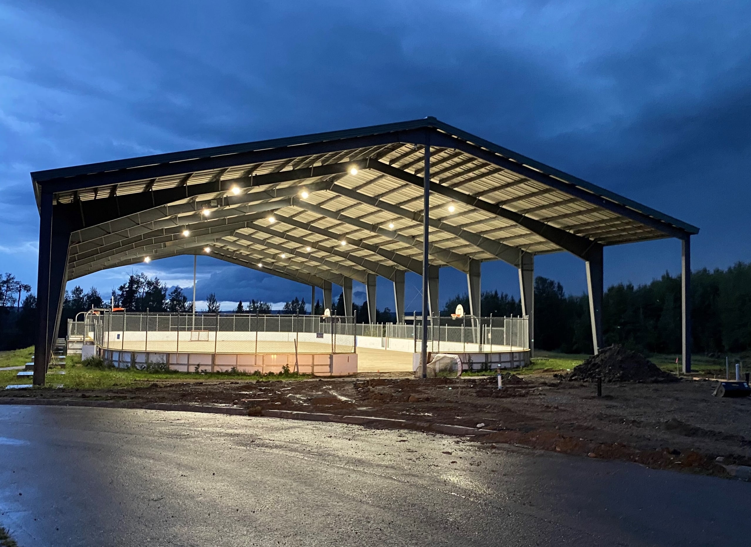 Washington-prefab-steel-building Steel building in Washington