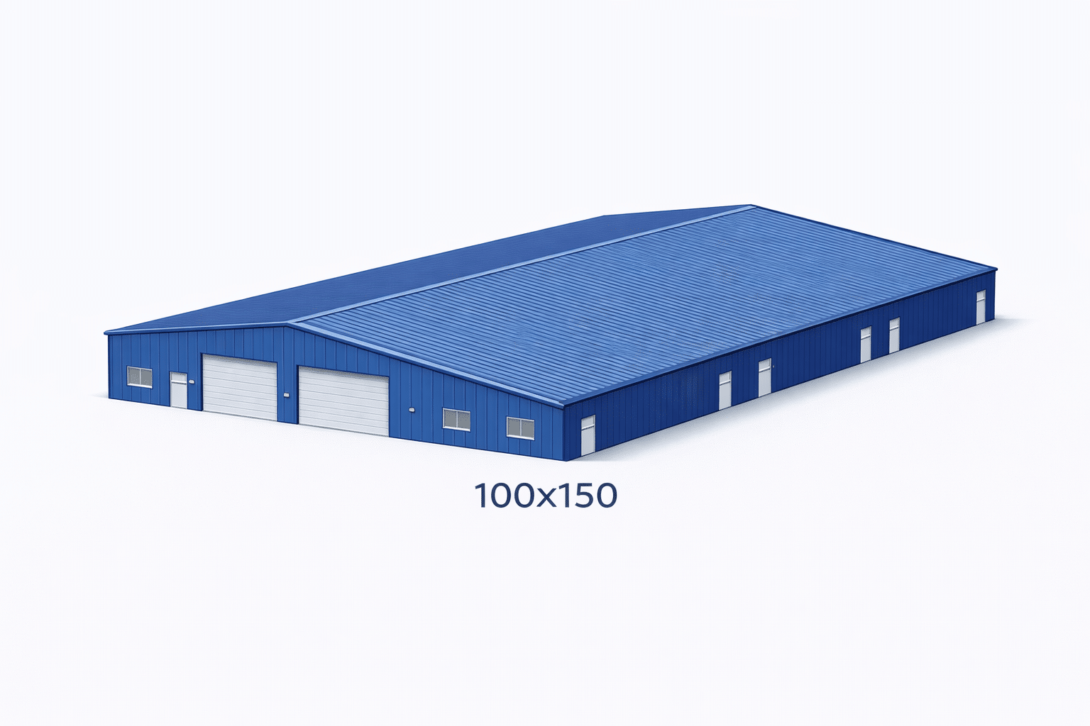 100x150 steel church building