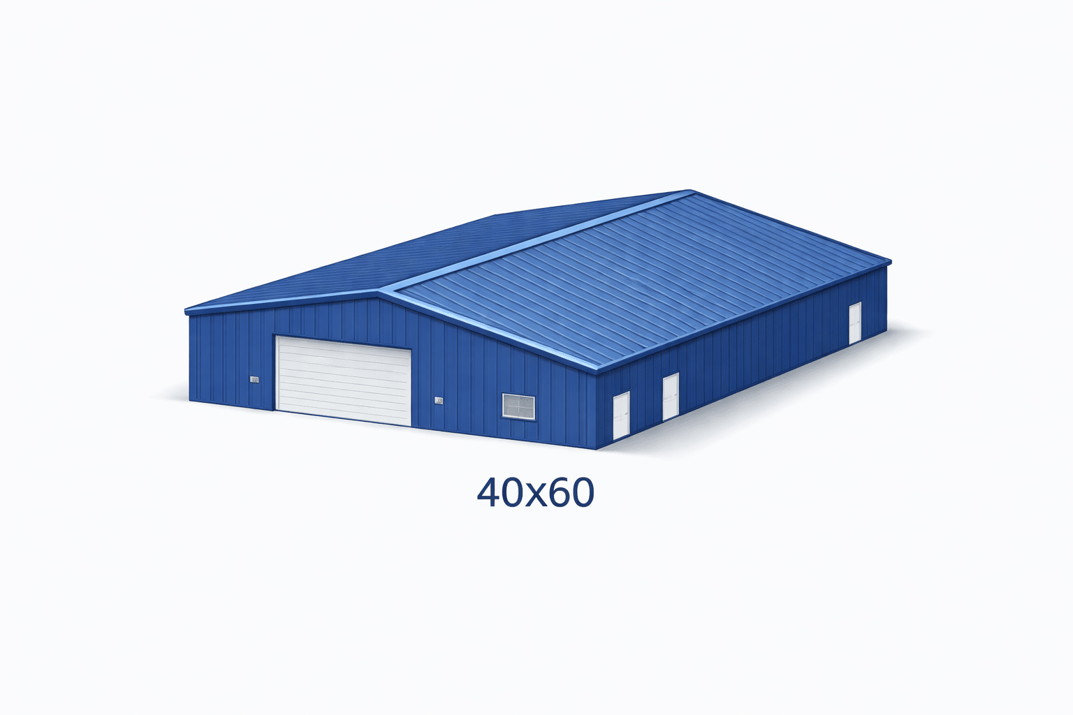 40x60 metal church building