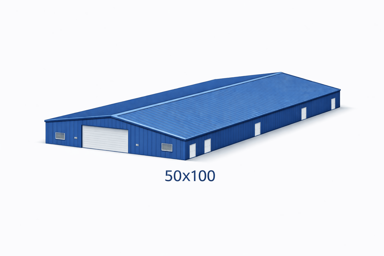 50x100 steel church building