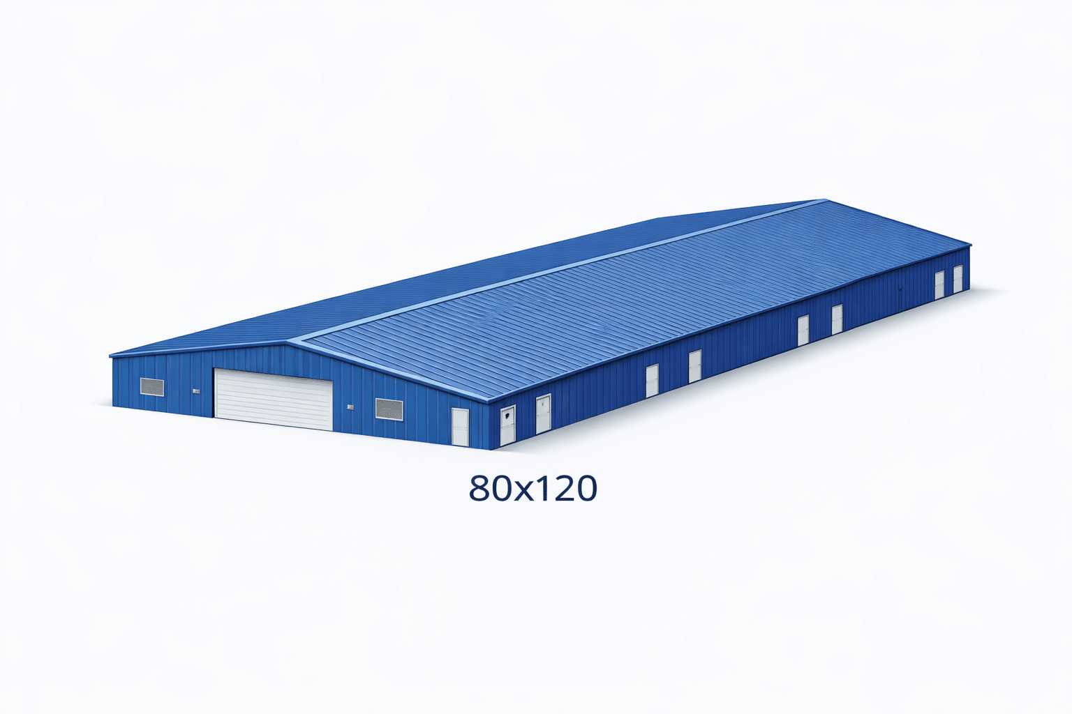 80x120 steel church building