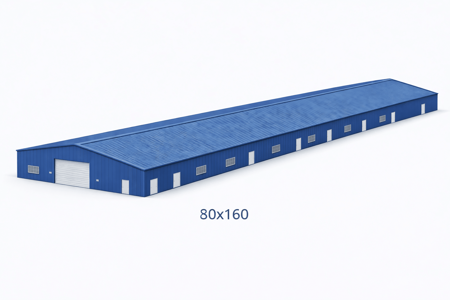 80x160 steel church building