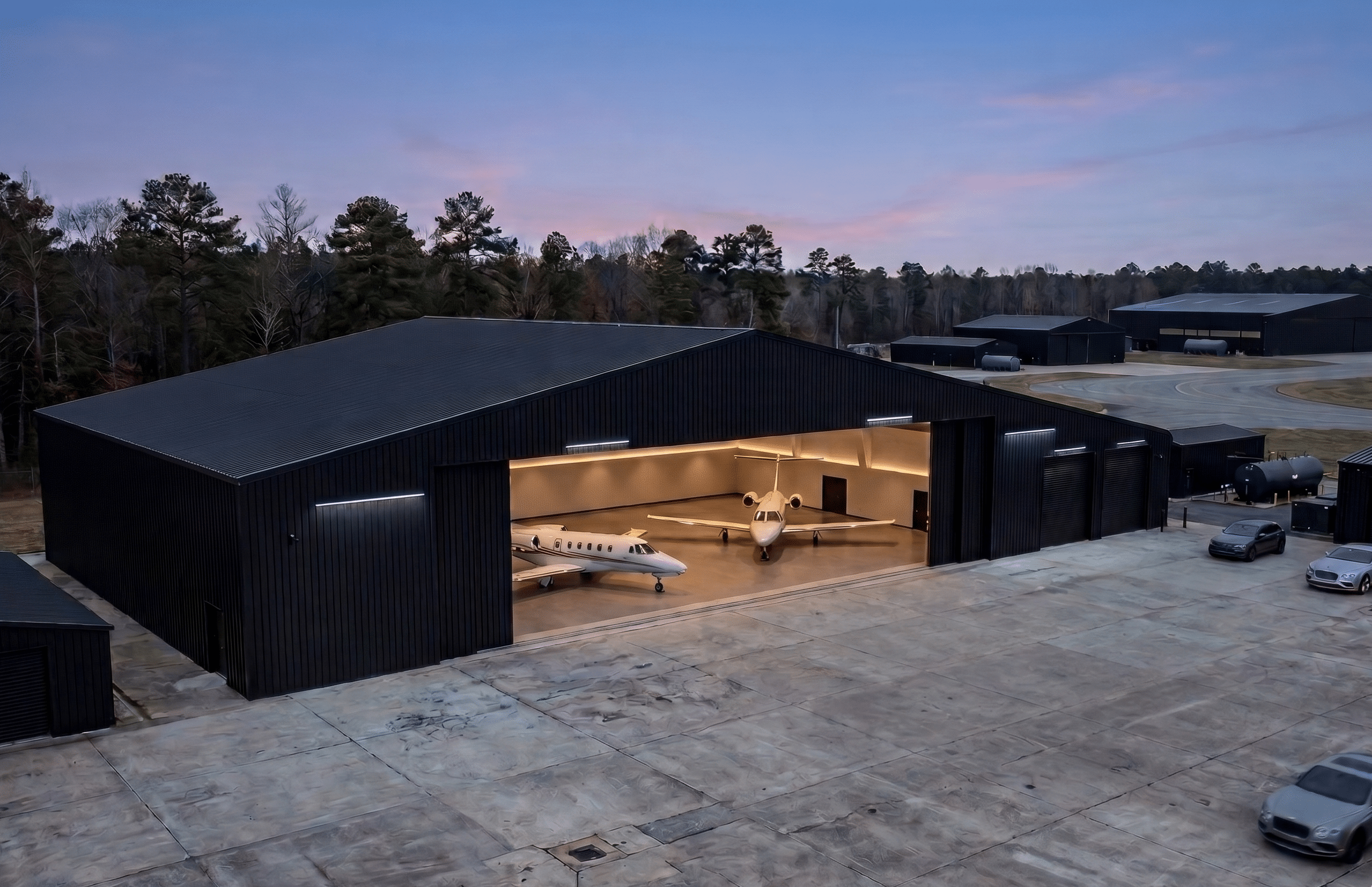 Aircraft hangar Ohio