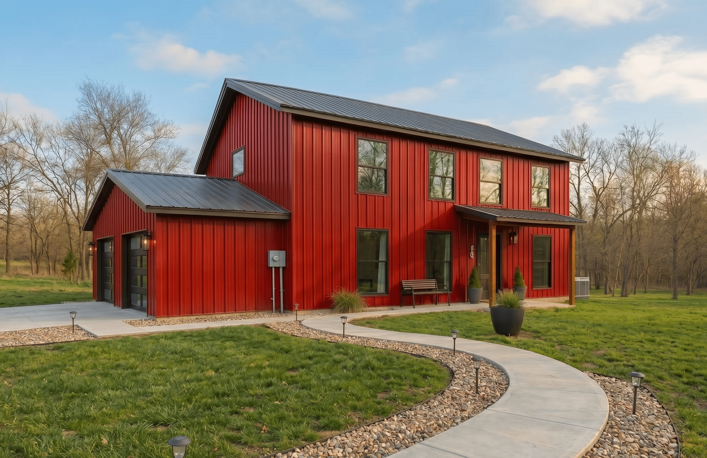 Steel barndominium Ohio