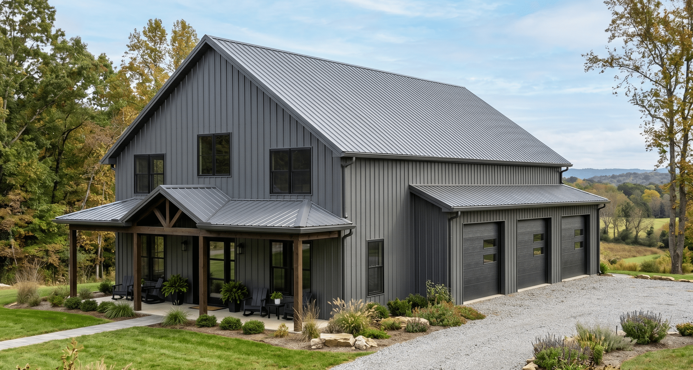 Steel barndominium Oregon