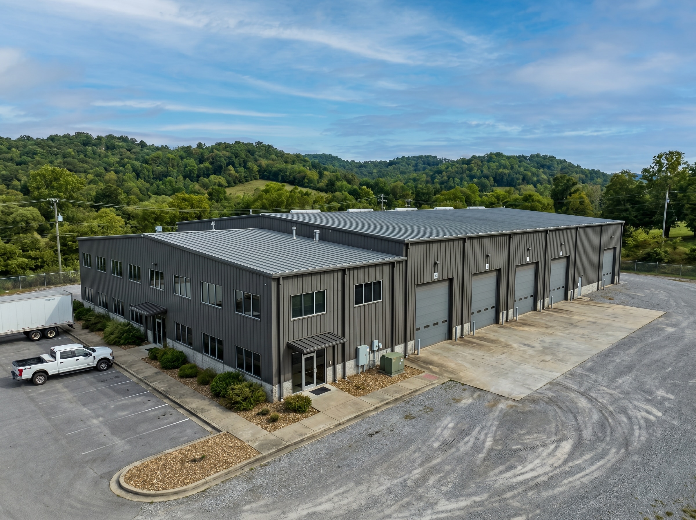 Commercial steel building Tennessee