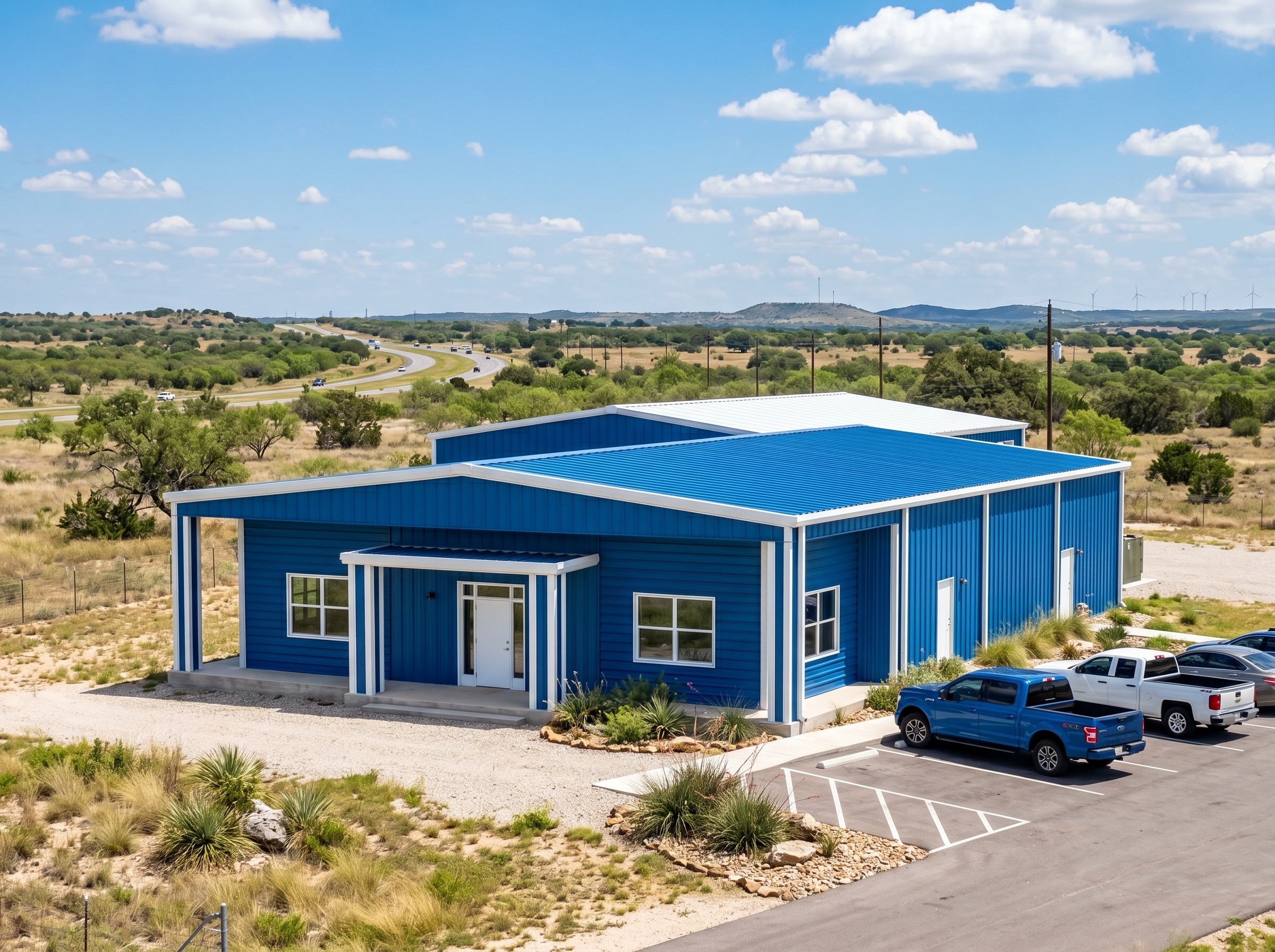 Metal building Texas