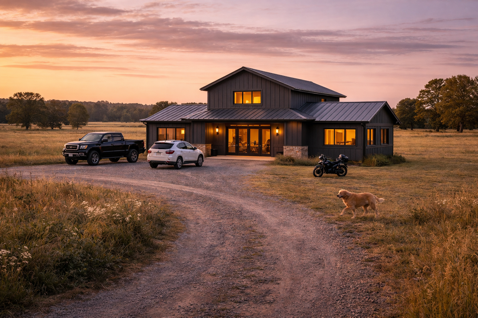 Steel-barndo-Idaho Steel barndominium Idaho