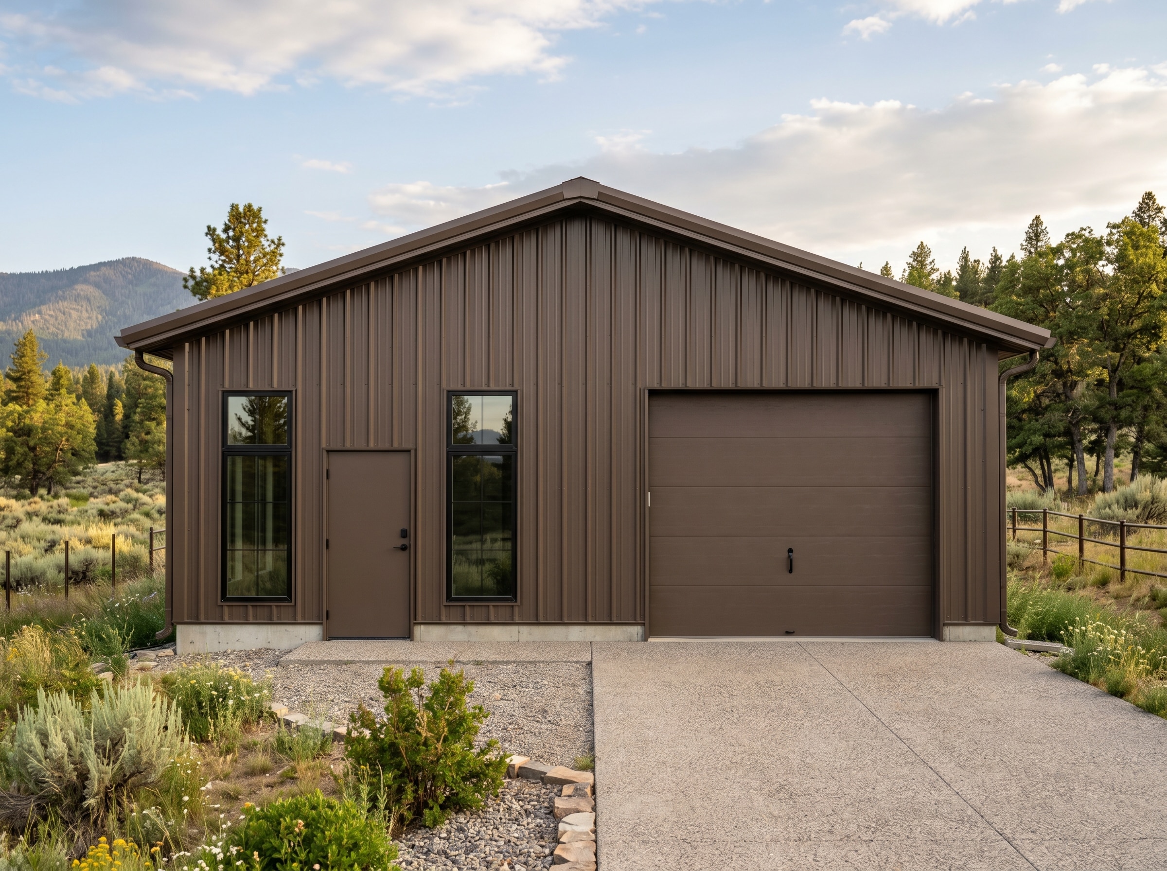 Metal barndominium Texas