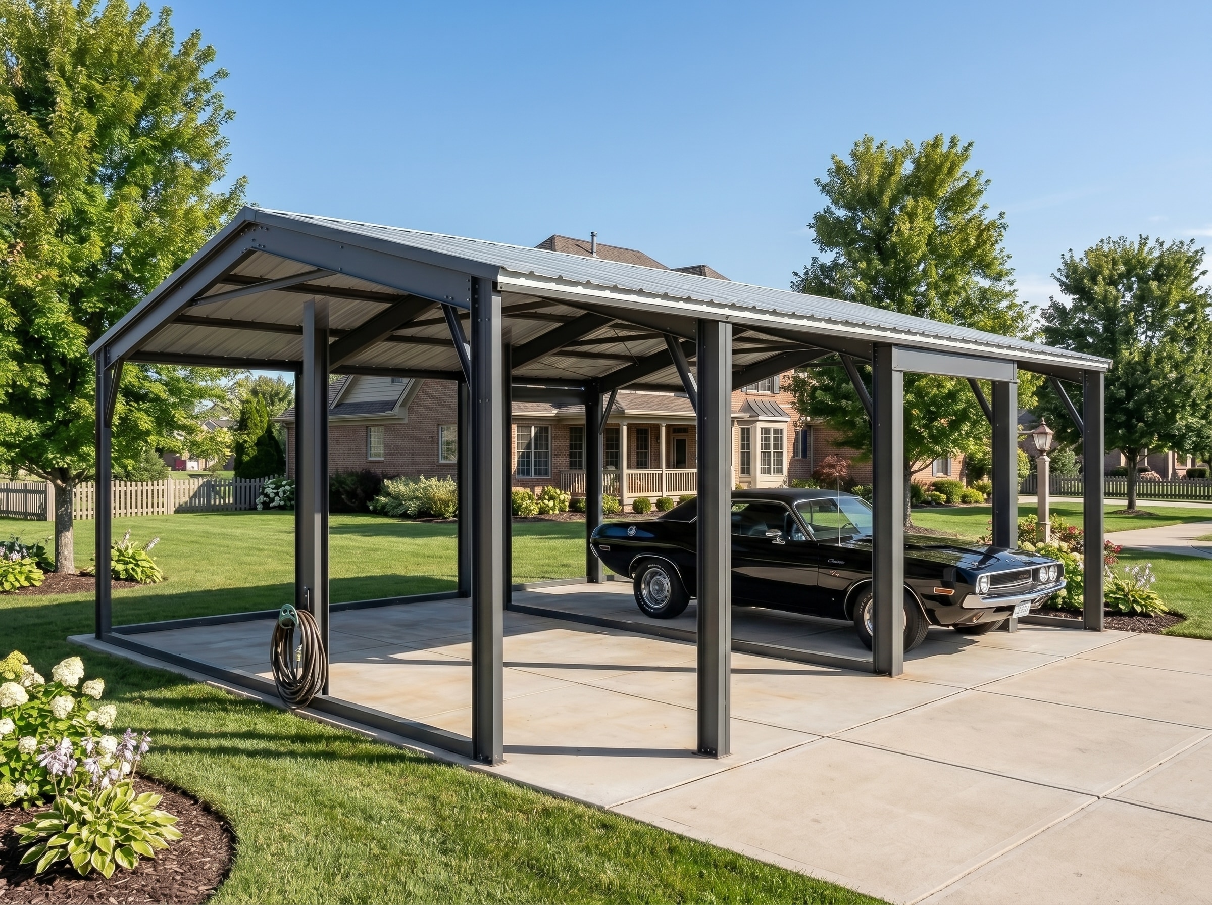 Metal carport Texas