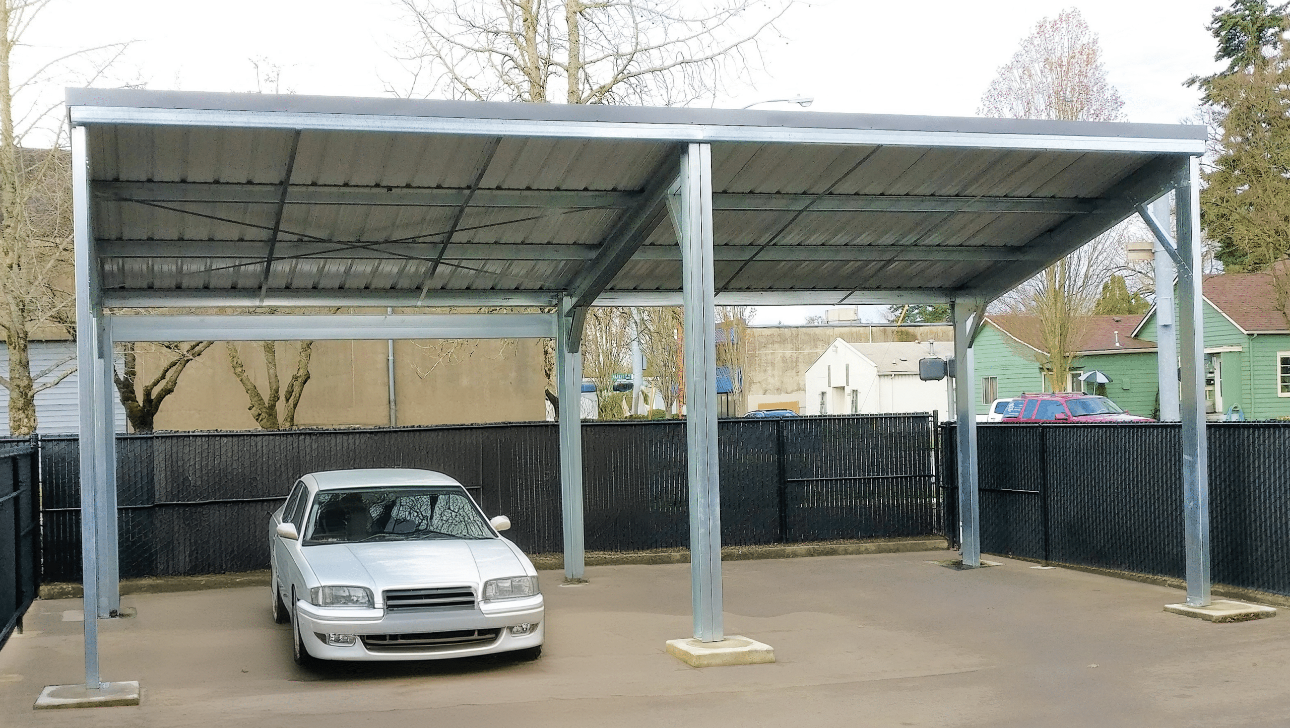 Steel carport Oregon