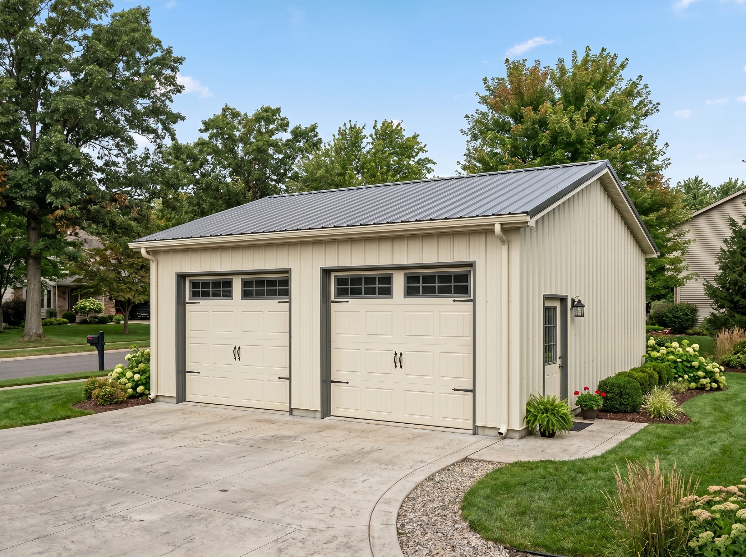 Metal garage Texas