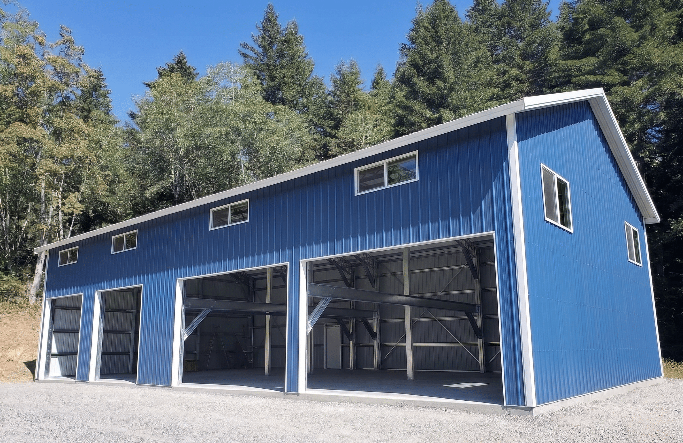 Steel workshop building Ohio