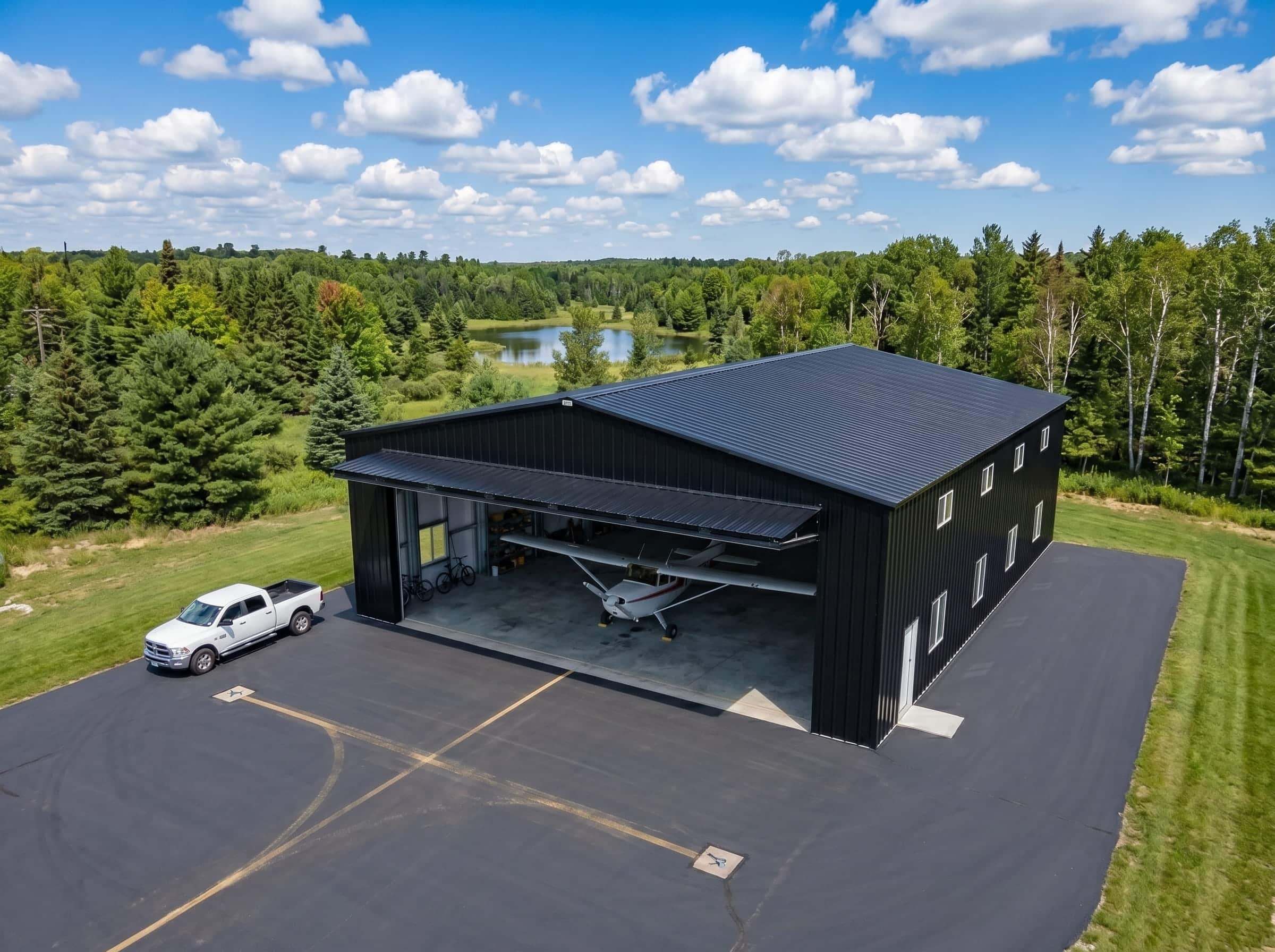 Aircraft hangar Ontario