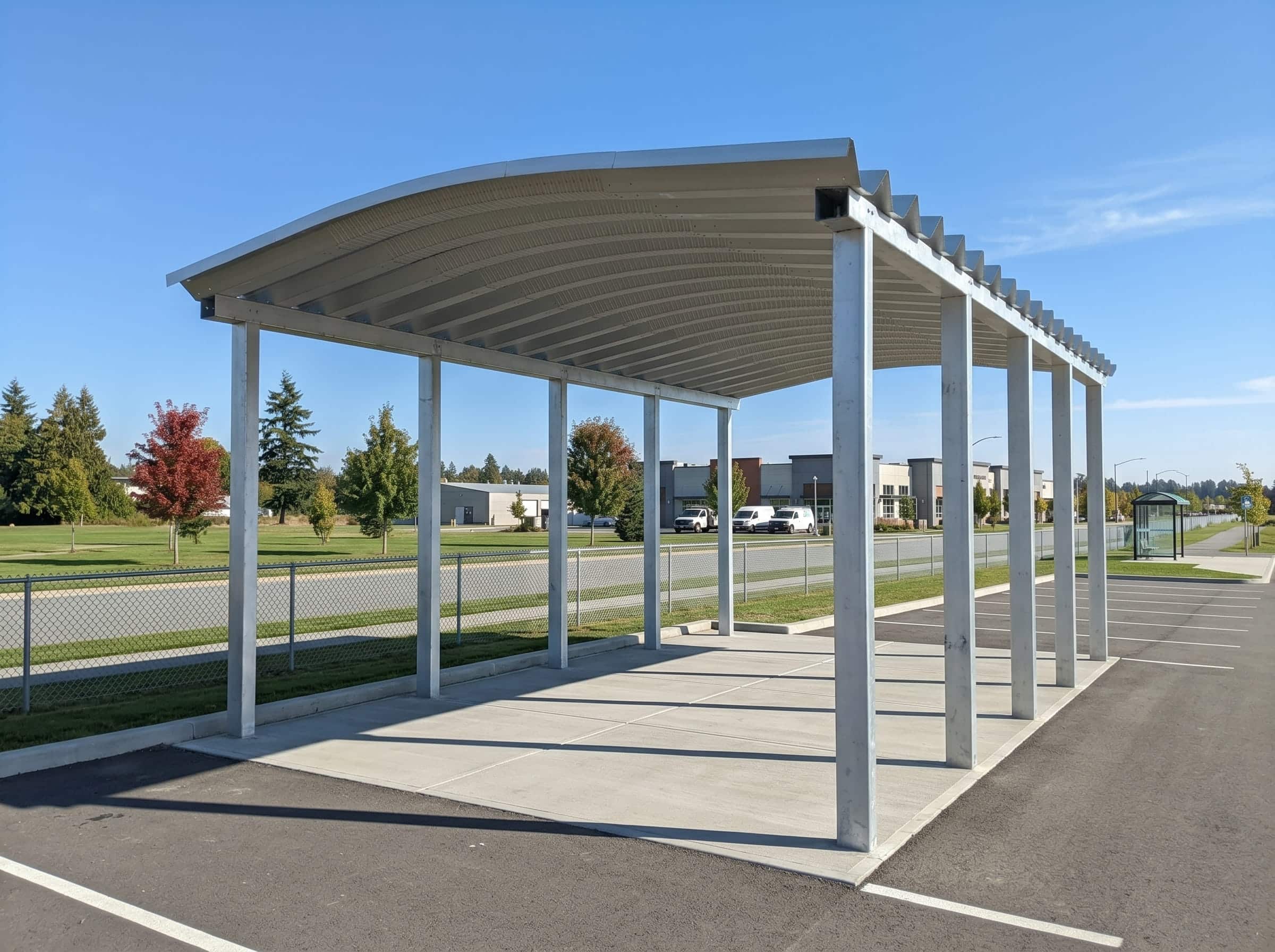 Steel carport British Columbia
