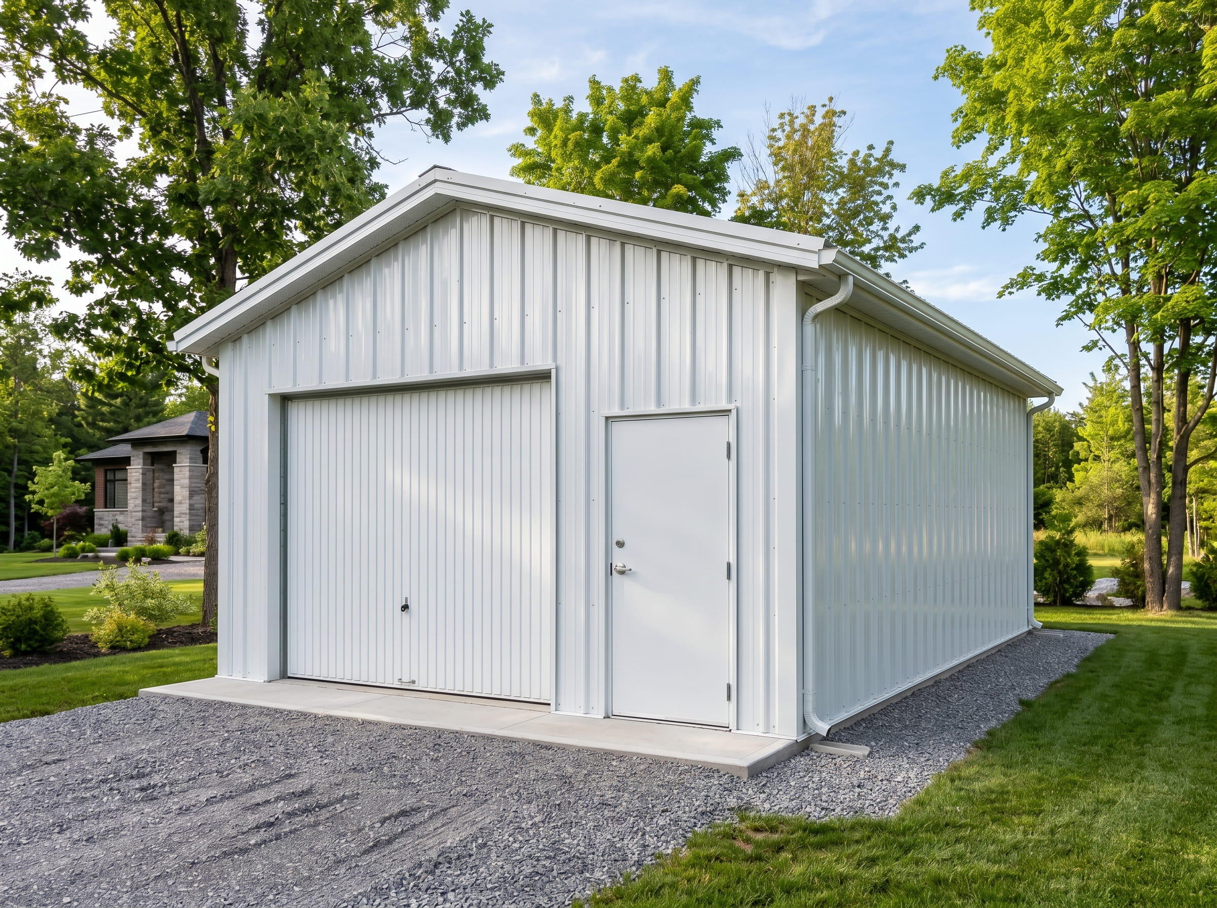 Steel storage building Ontario