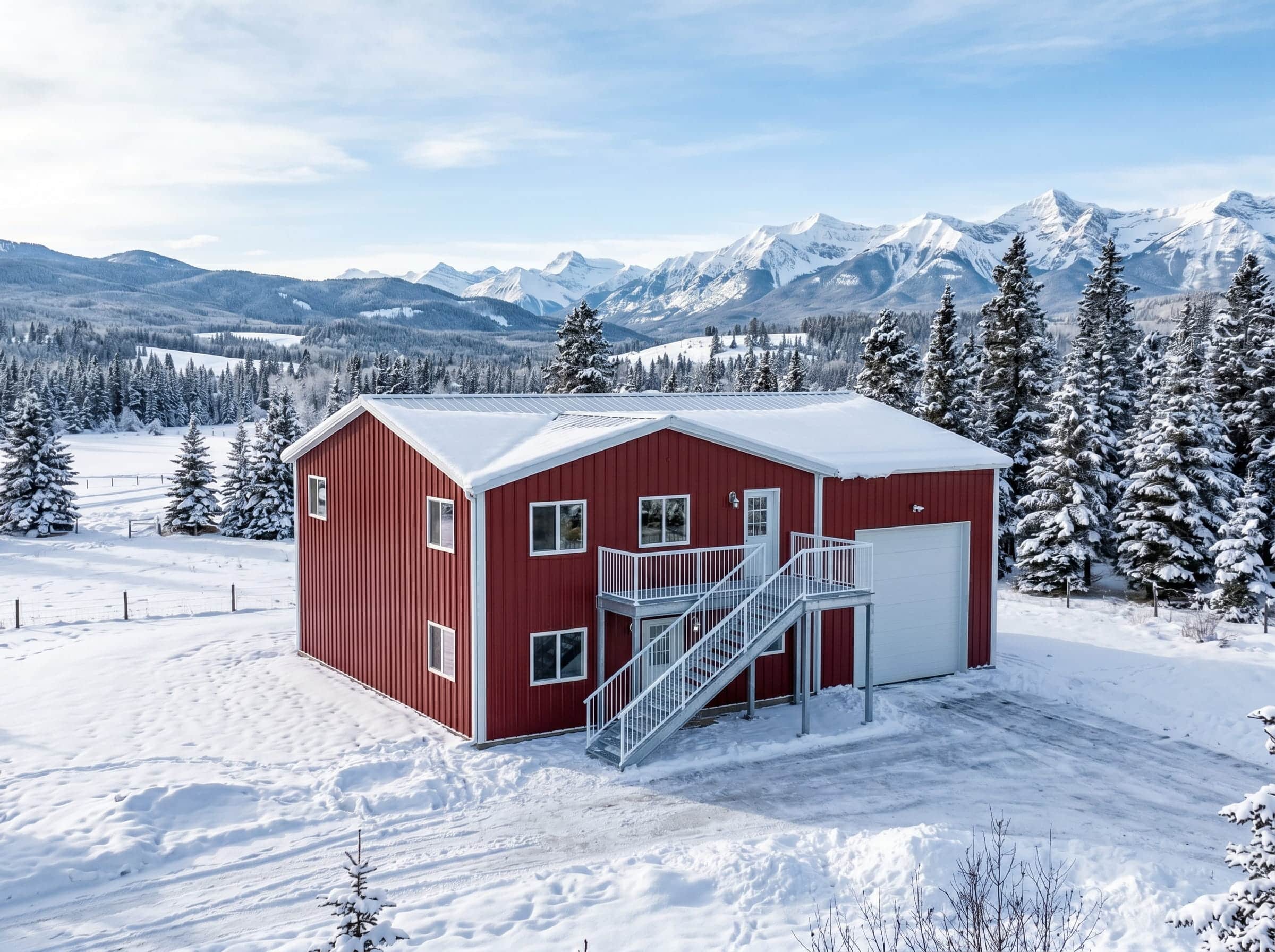 Prefab steel building Alberta