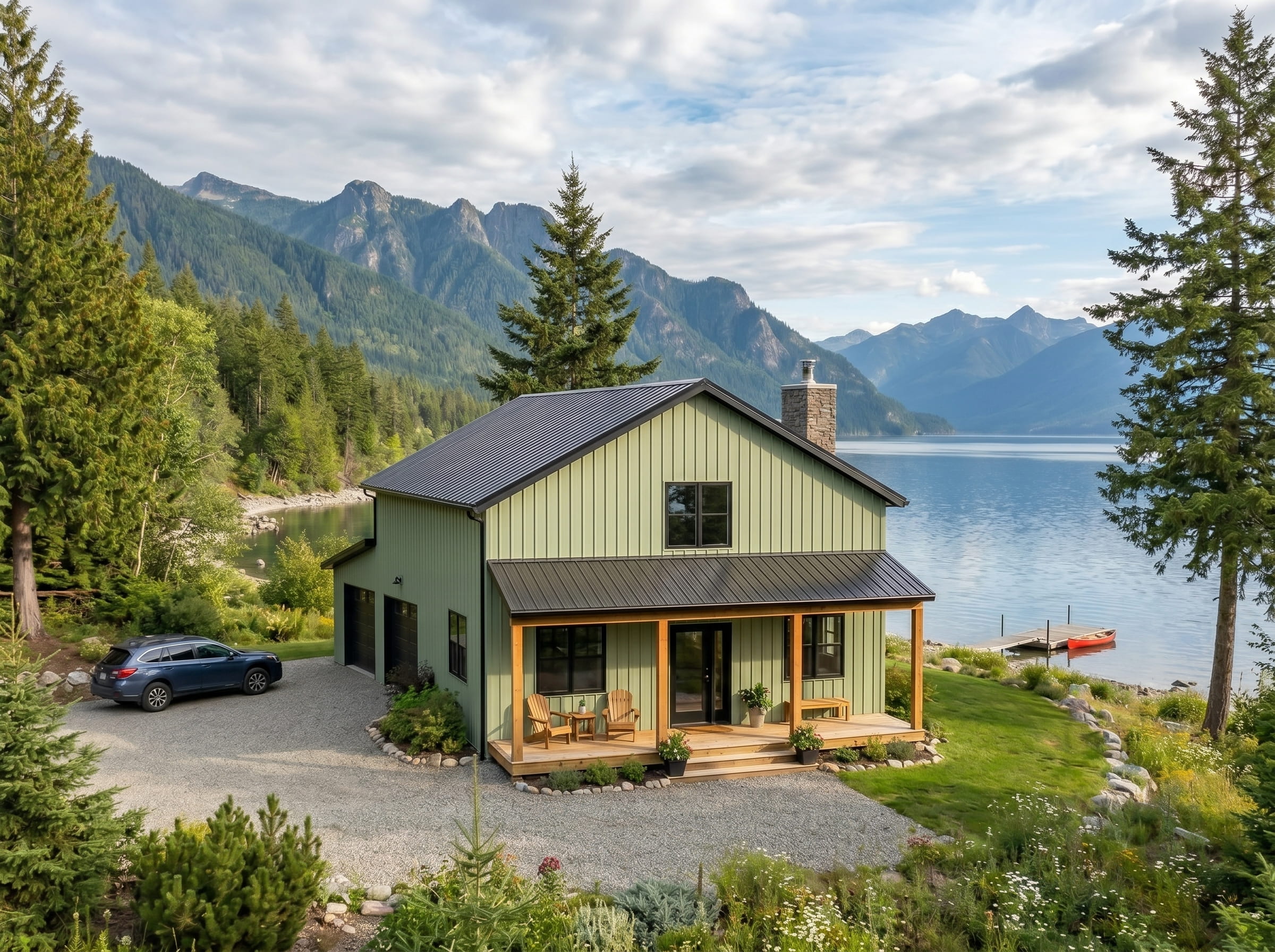 Steel barndominium British Columbia