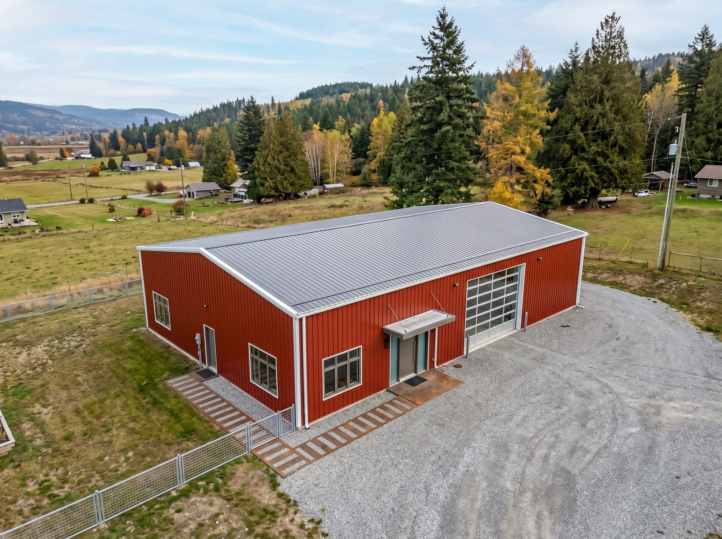Steel building BC