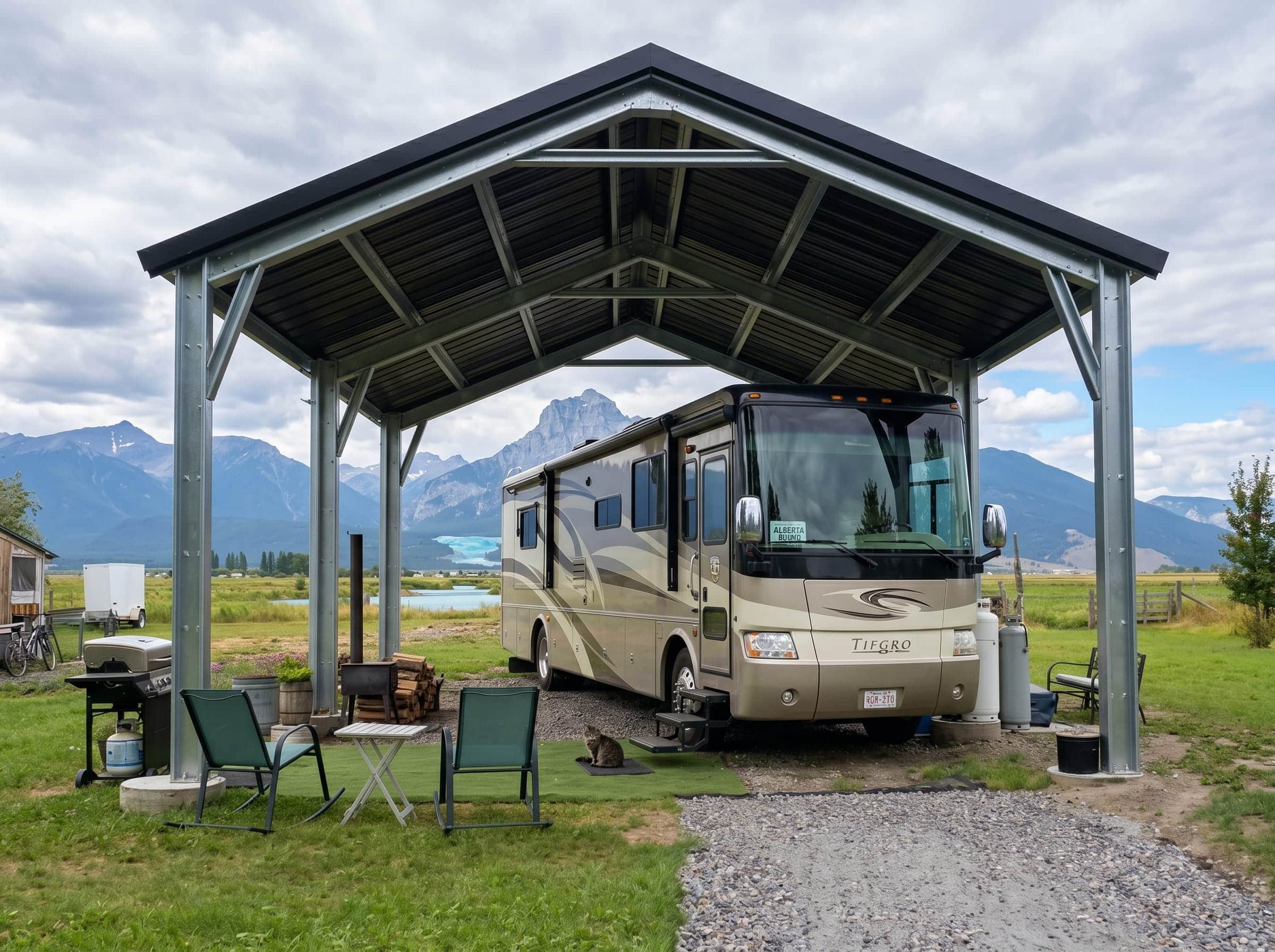 Carport kit Alberta