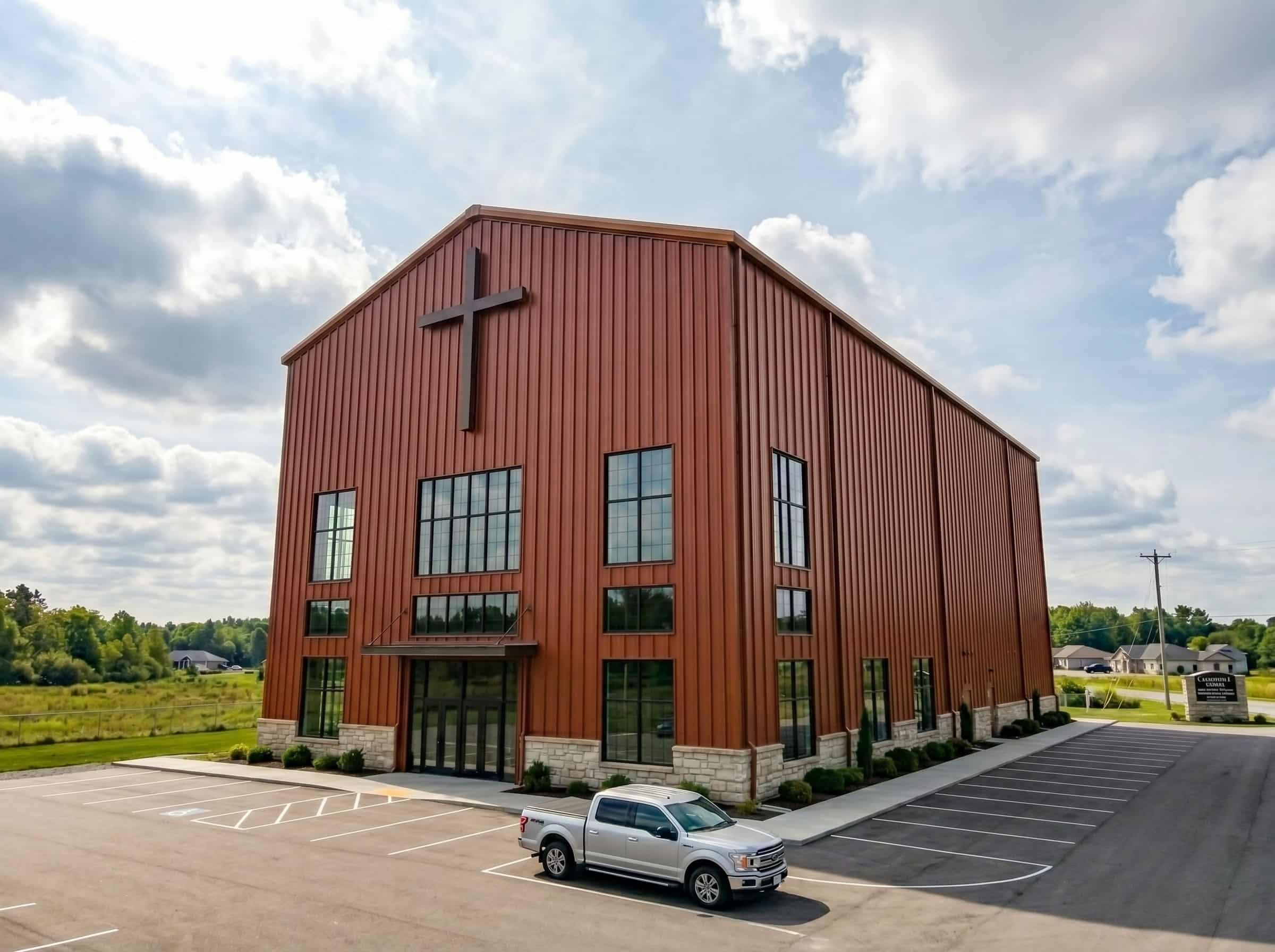 Church building Alberta