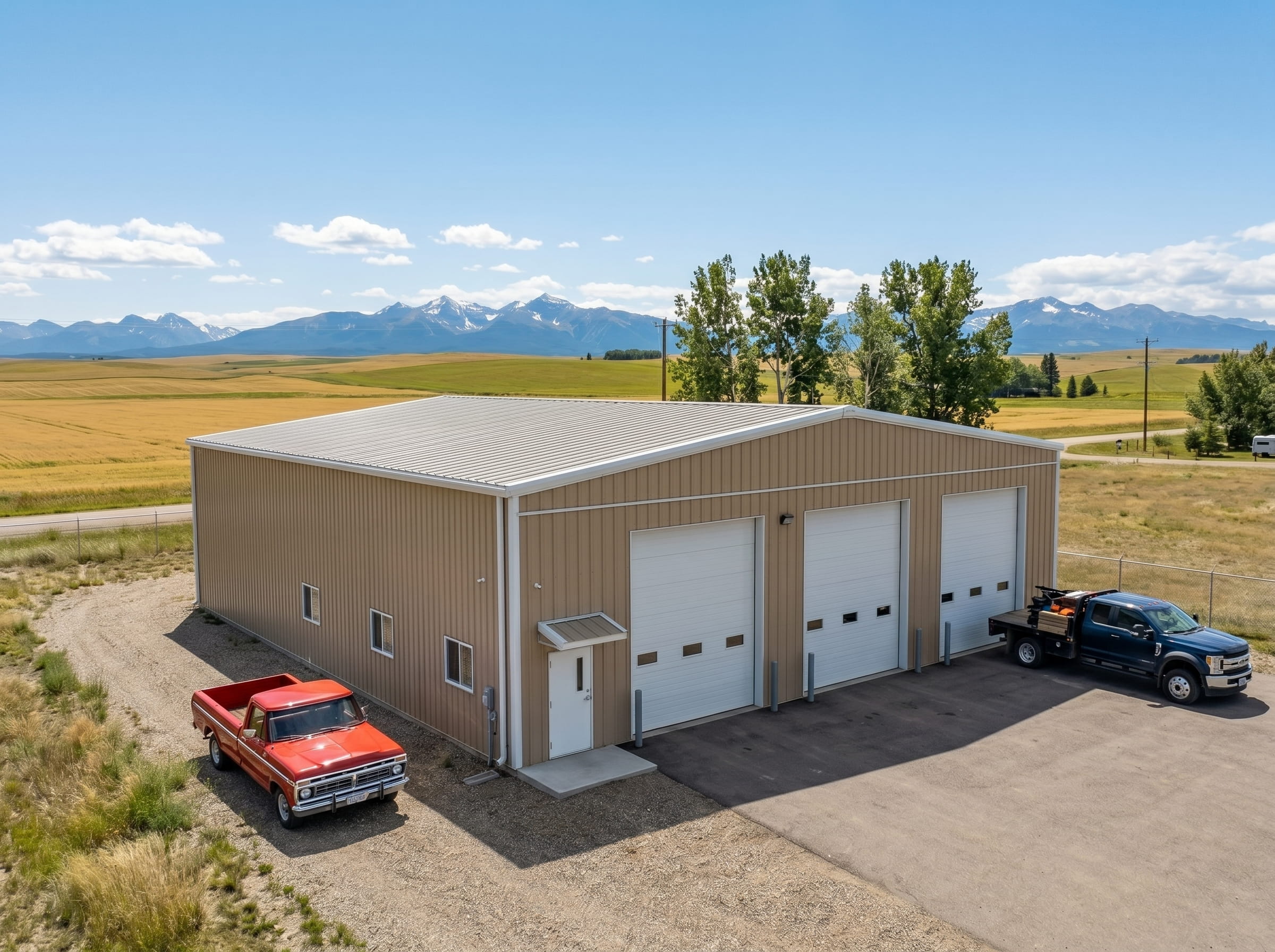 Storage steel building Alberta