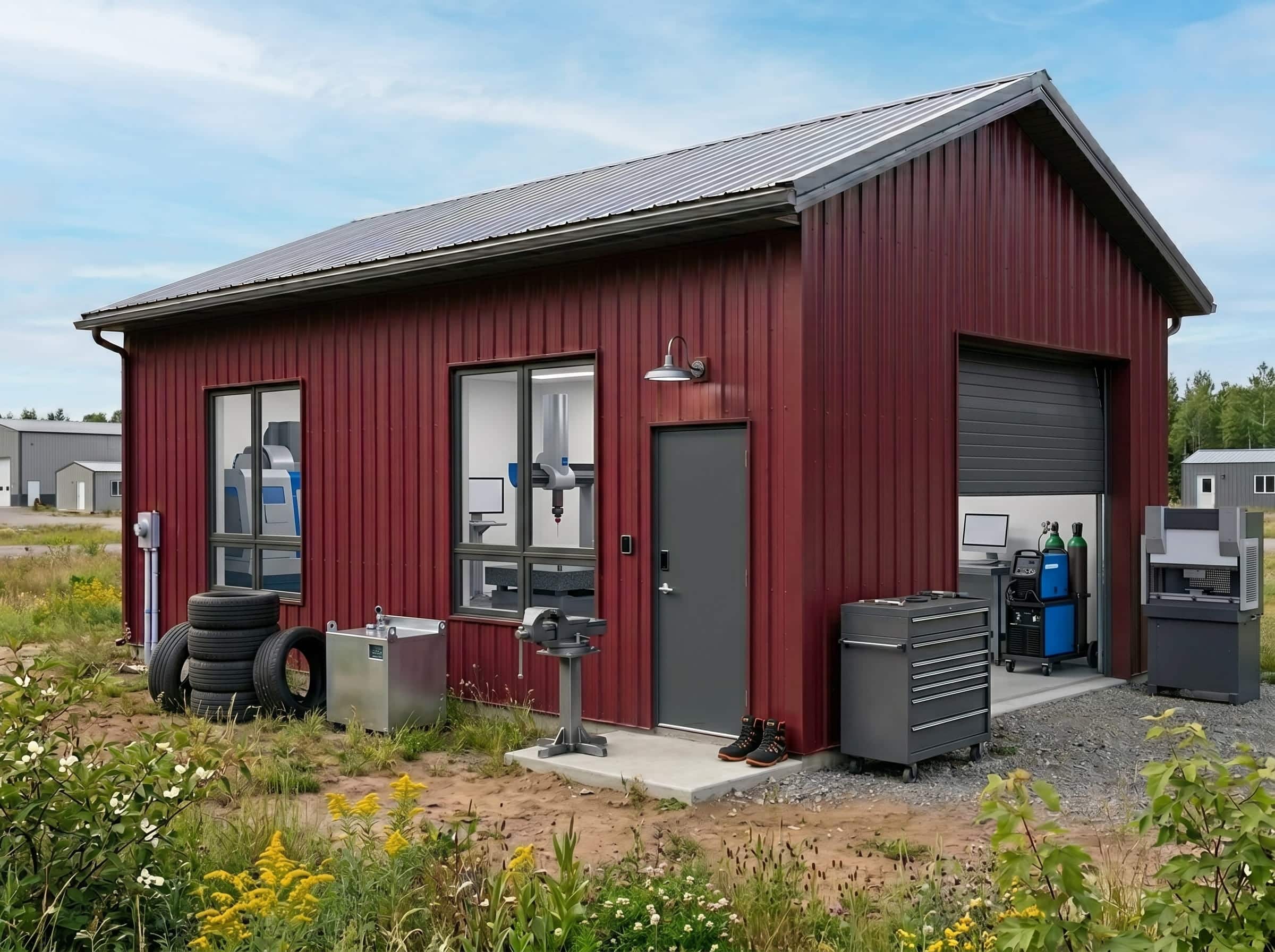 Metal workshop in Ontario